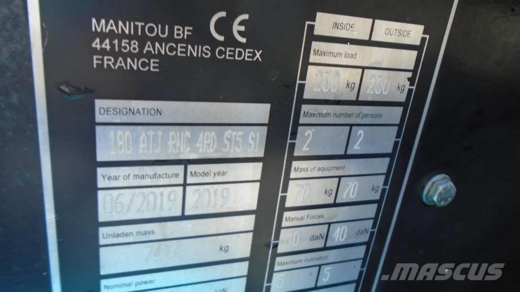 Manitou 180 ATJ 曲臂高空工作平台