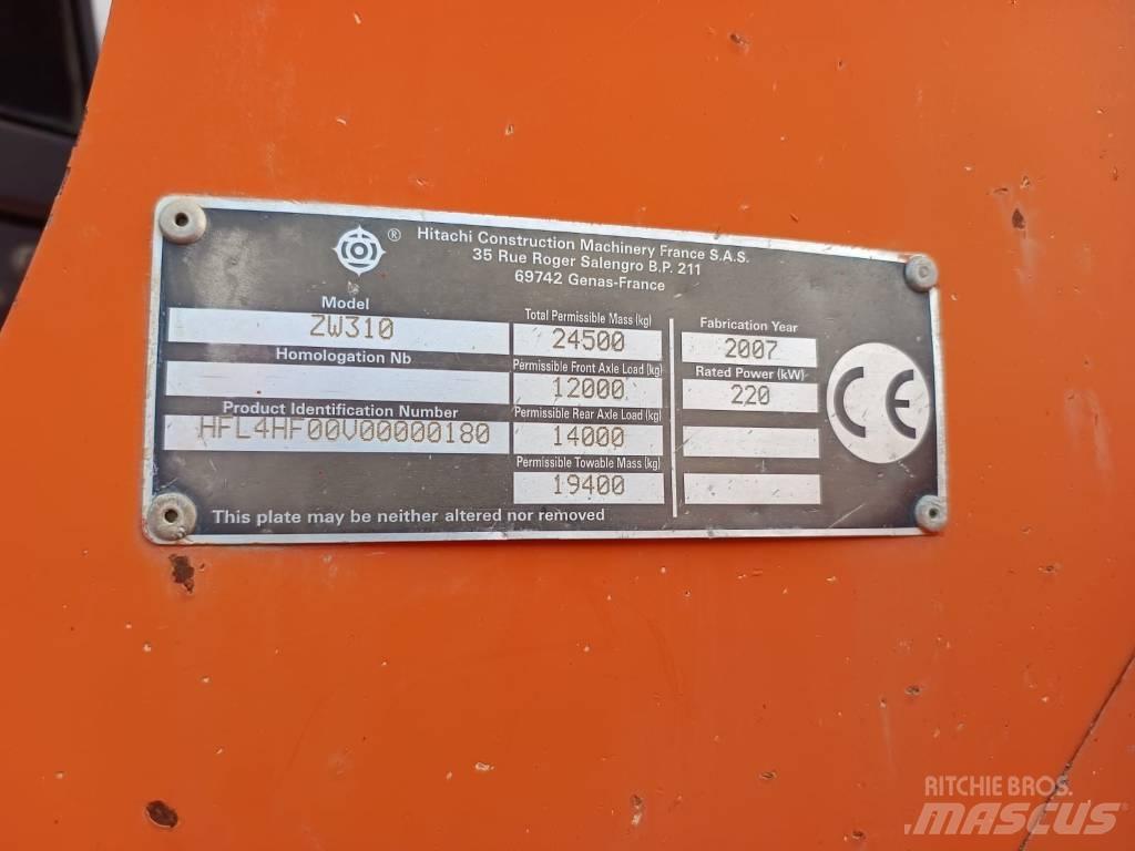 Hitachi ZW 310 轮式装载机