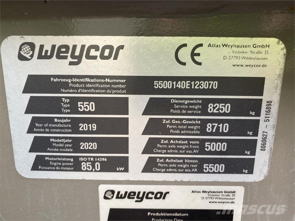Weycor AR550 HS 多功能装载机