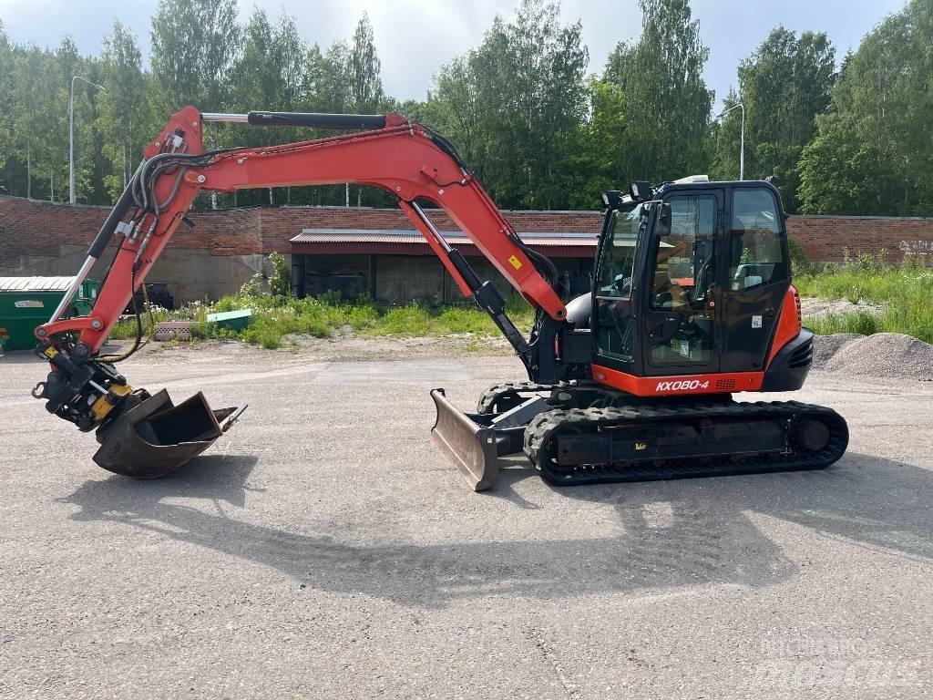 Kubota KX 080-4 中型挖掘机