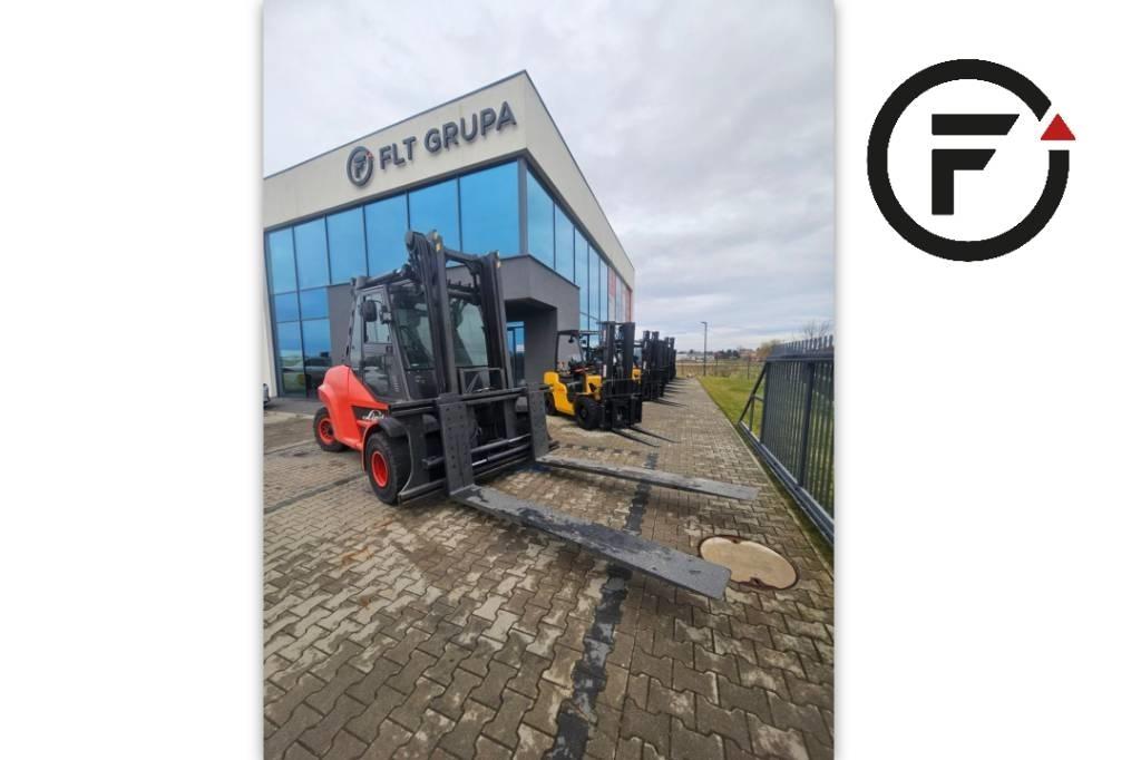 Linde H80T-02/1100 天然气叉车