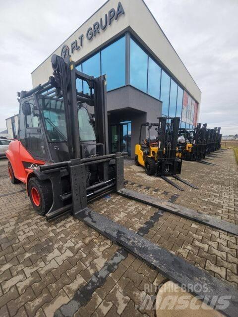 Linde H80T-02/1100 天然气叉车