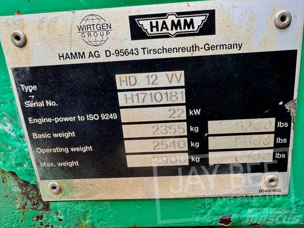 Hamm HD 12 双轮压路机