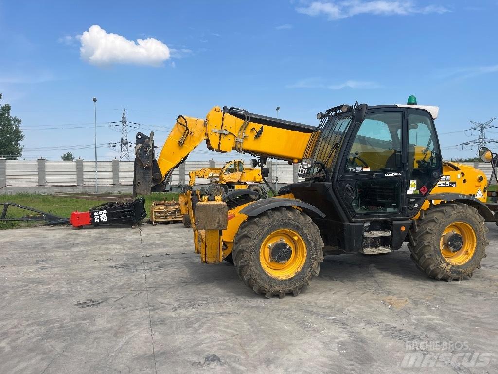 JCB 535-140 伸缩臂叉装车|叉装车