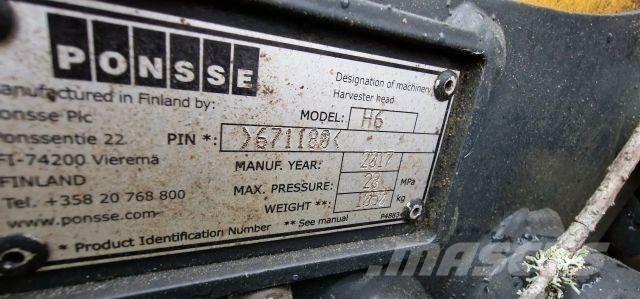 Ponsse Ergo 8wd 收割机
