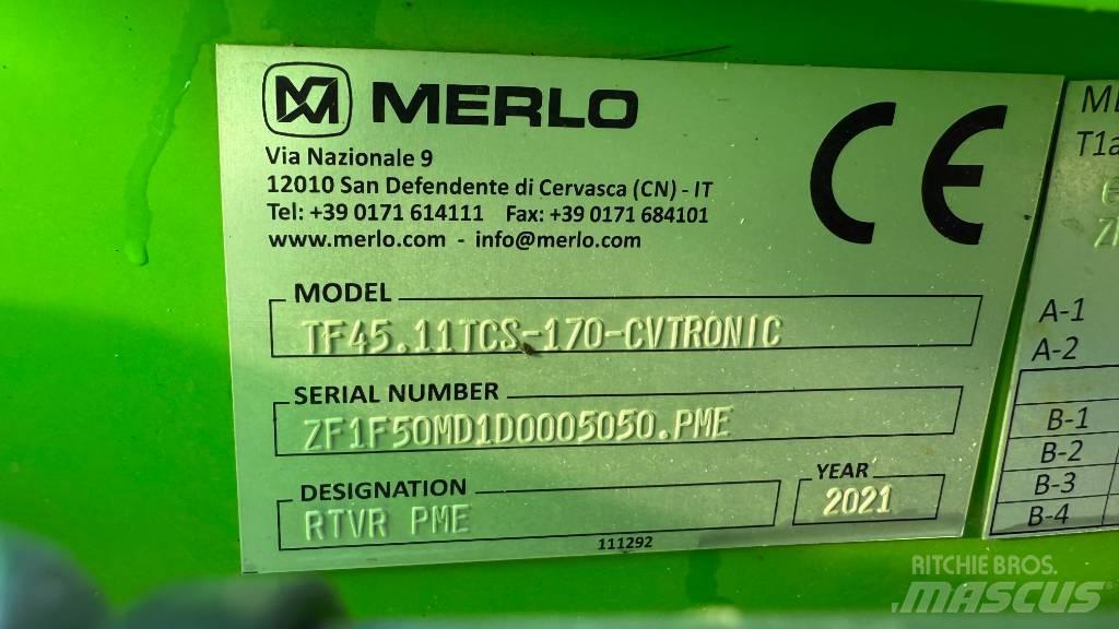 Merlo TF50 TD 伸缩臂叉装车|叉装车