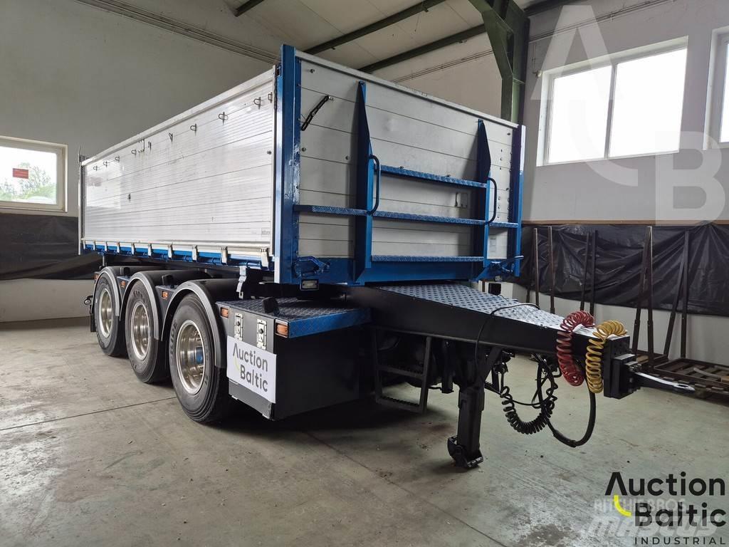 Nopa 25t. Tipper 侧帘半挂车