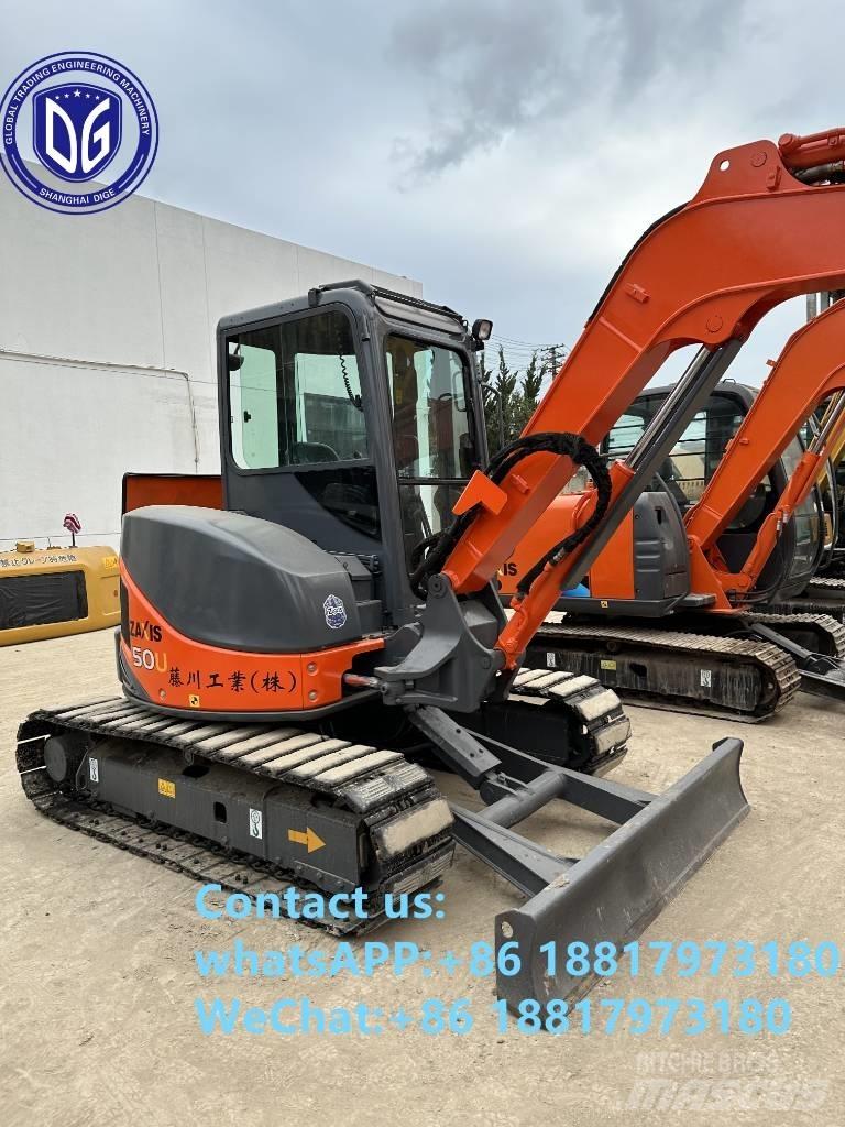 Hitachi ZX 50 U 小型挖掘机