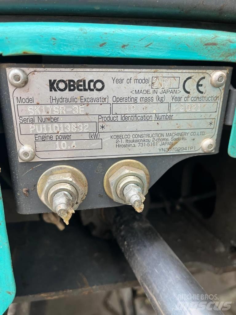 Kobelco SK 17 SR-3E 小型挖掘机