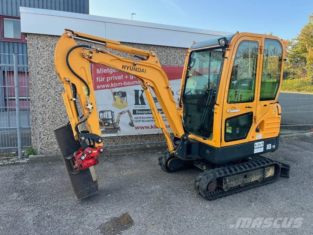 Hyundai R18-9 小型挖掘机