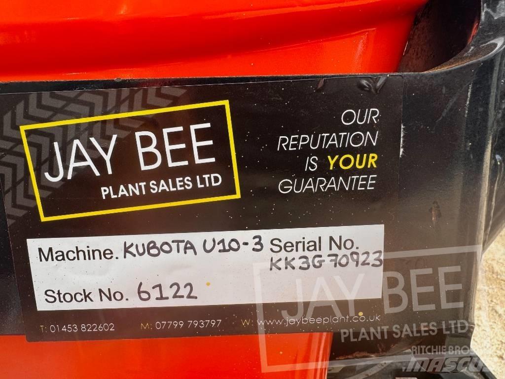 Kubota U 10-3 小型挖掘机
