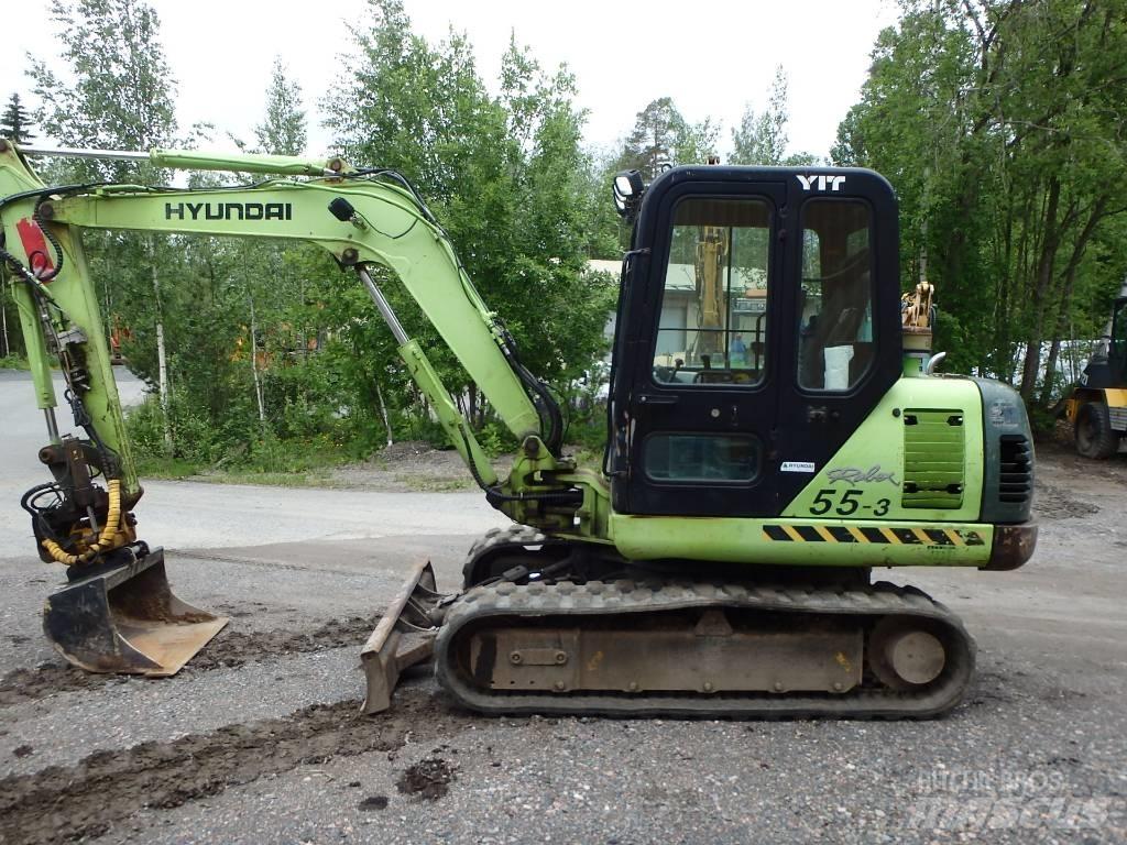 Hyundai Robex 55-3 小型挖掘机