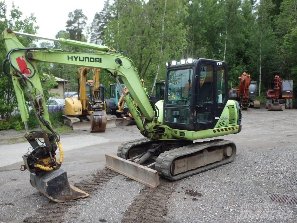 Hyundai Robex 55-3 小型挖掘机