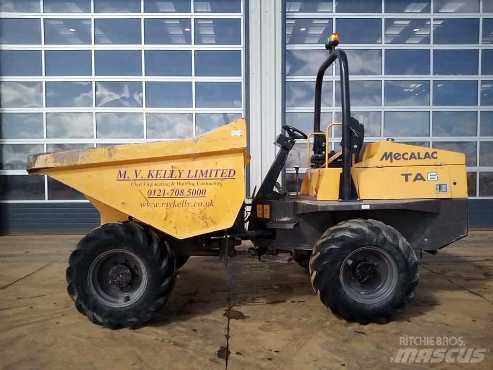 Mecalac TA6 dömper 铰接式自卸车
