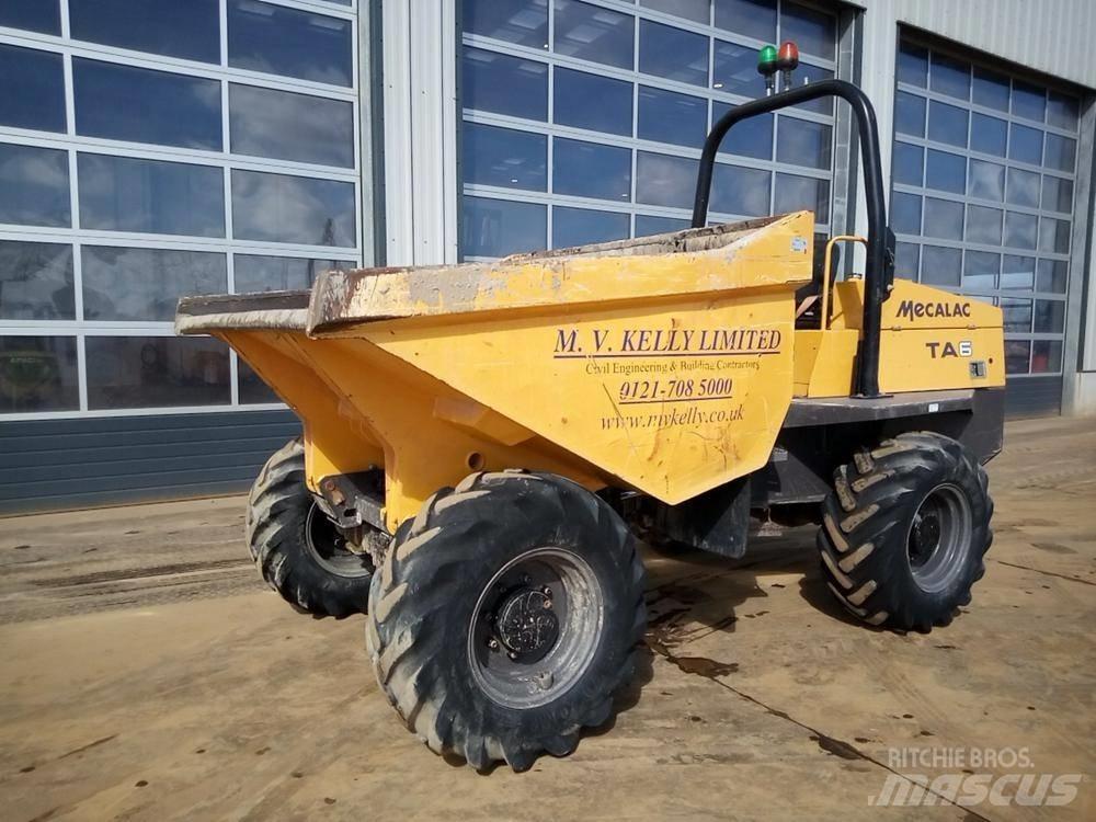 Mecalac TA6 dömper 铰接式自卸车