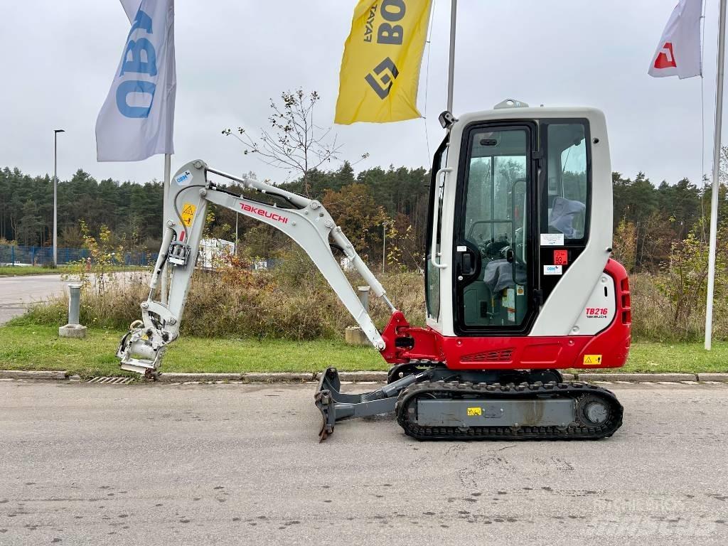 Takeuchi TB 216A V4 小型挖掘机