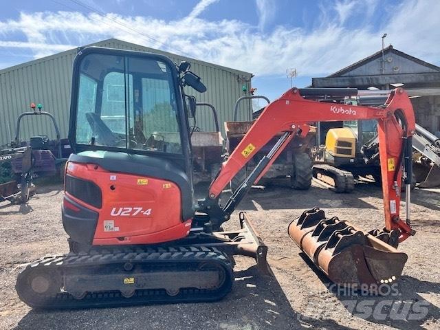 Kubota U 27-4 小型挖掘机