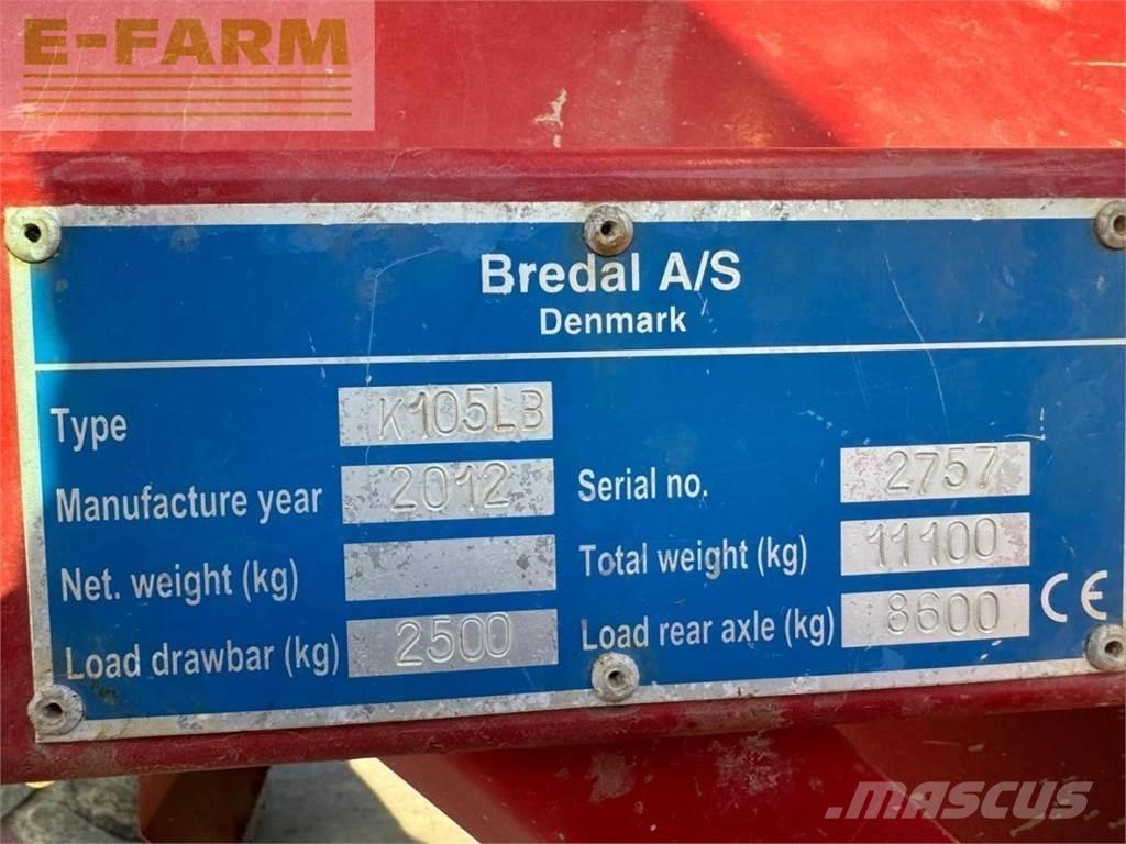 Bredal K105LB 矿物肥料撒播机