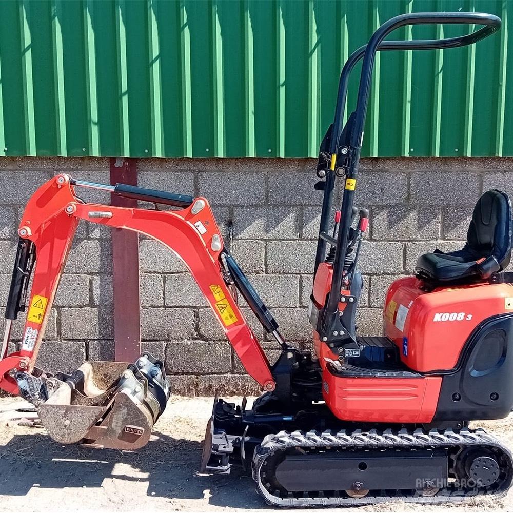 Kubota K008-3 小型挖掘机
