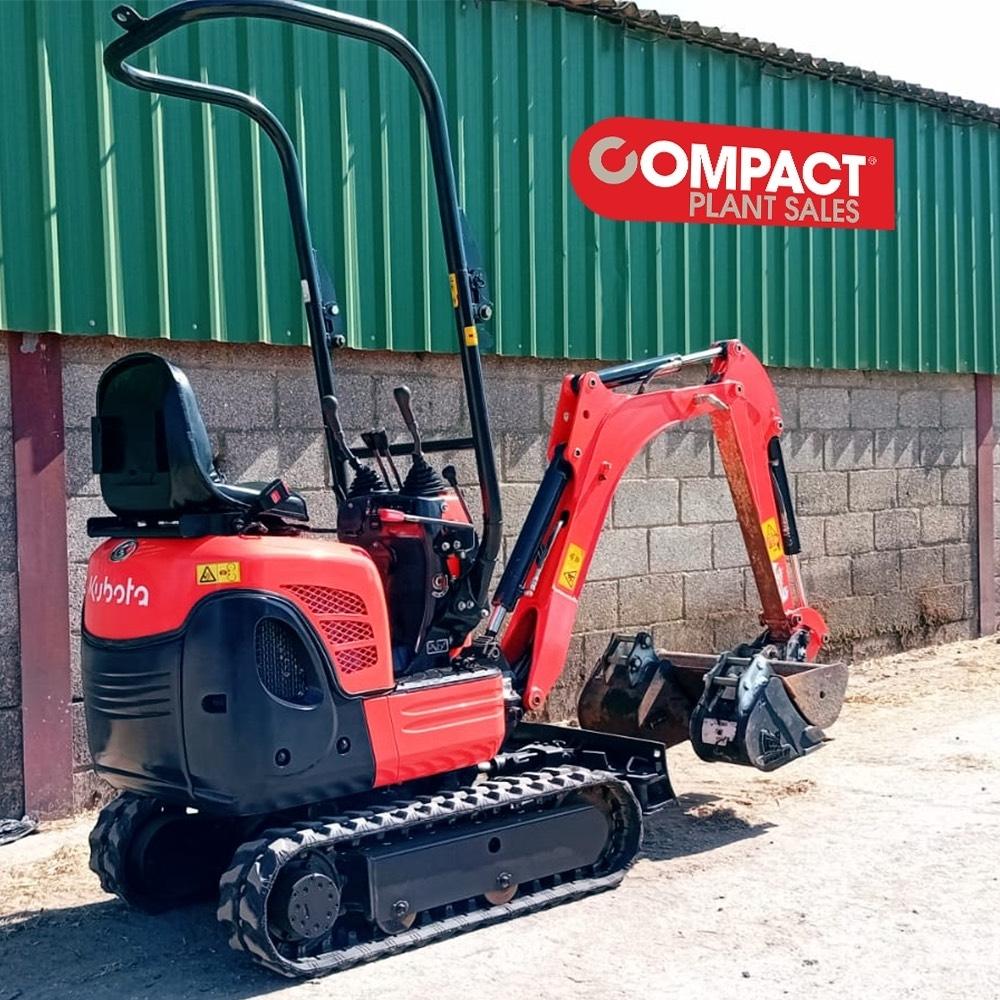 Kubota K008-3 小型挖掘机
