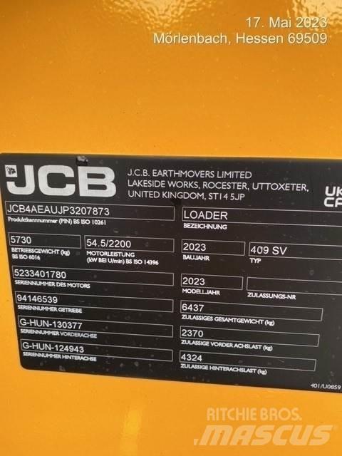 JCB 409 轮式装载机