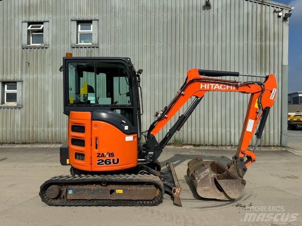 Hitachi ZX 26 U-5 小型挖掘机