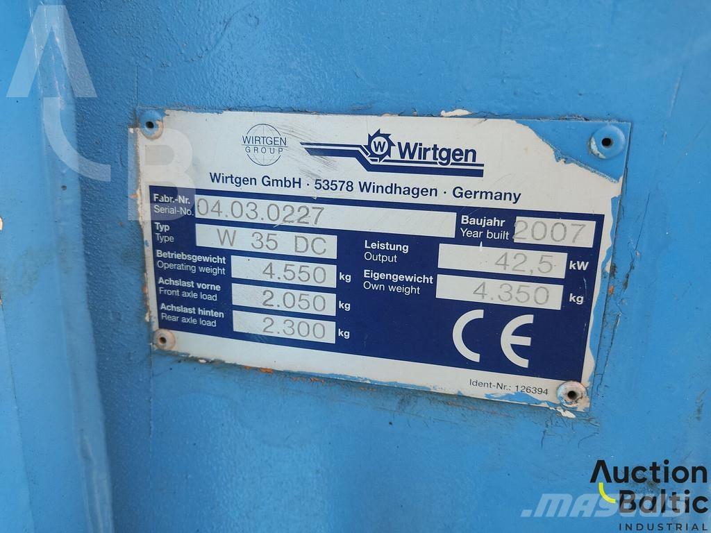 Wirtgen W35DC 沥青路面铣刨机|铣刨机