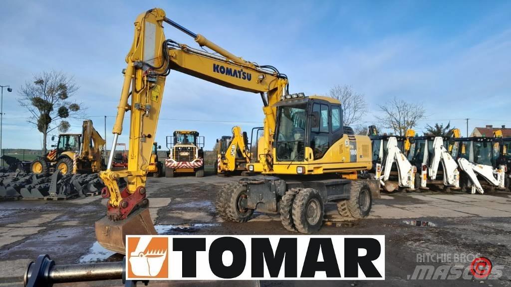 Komatsu PW 180-7 轮式挖掘机