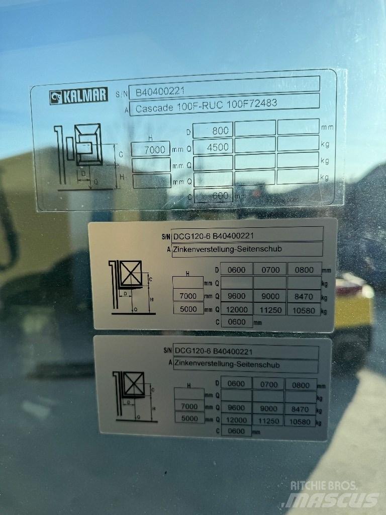Kalmar DCG120-6 柴油叉车