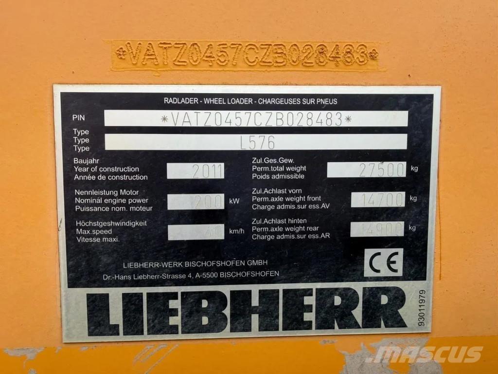Liebherr L576 轮式装载机