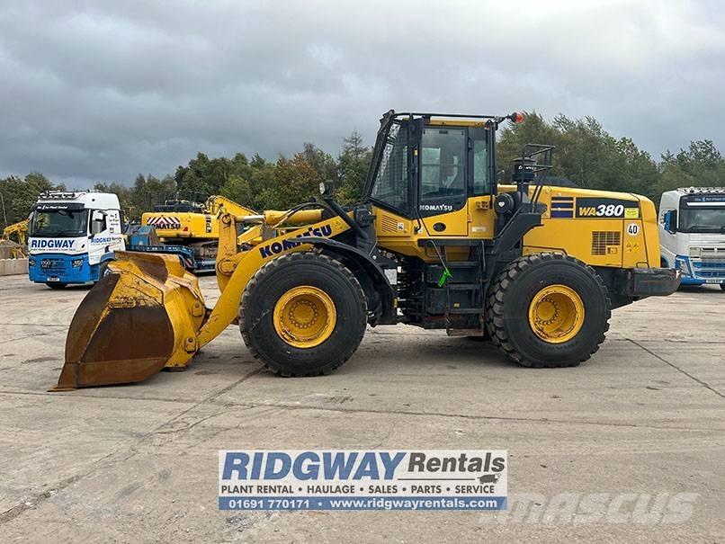 Komatsu wa380 轮式装载机
