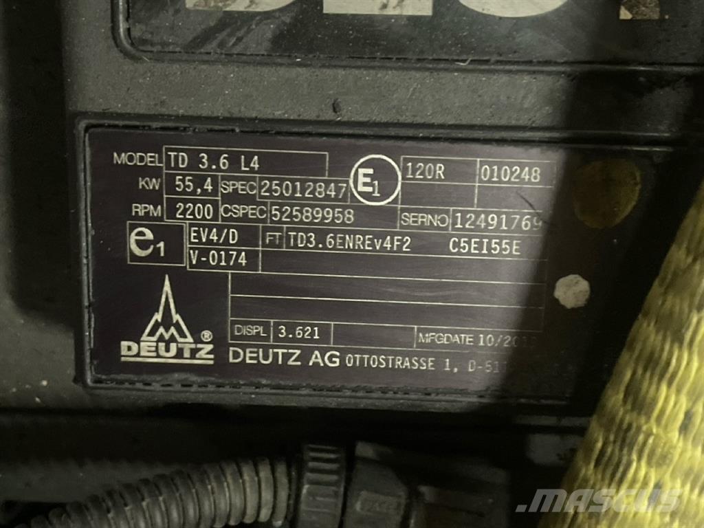 Deutz TD3.6L4 发动机