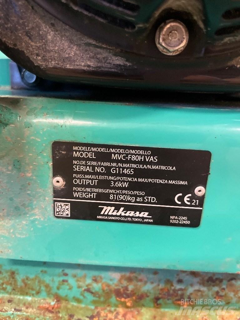 Mikasa MVC F80 平板夯