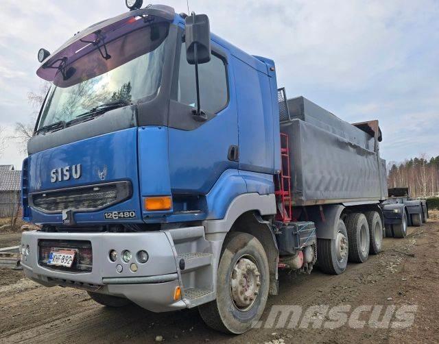 Sisu E12M 8X4 自卸式货车