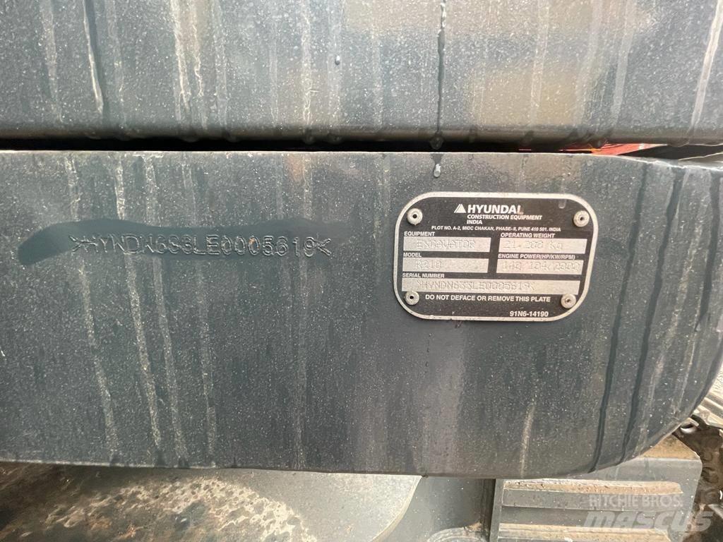 Hyundai R210 履带挖掘机