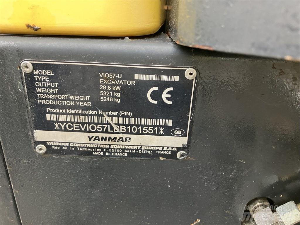 Yanmar Vio 57 U 小型挖掘机