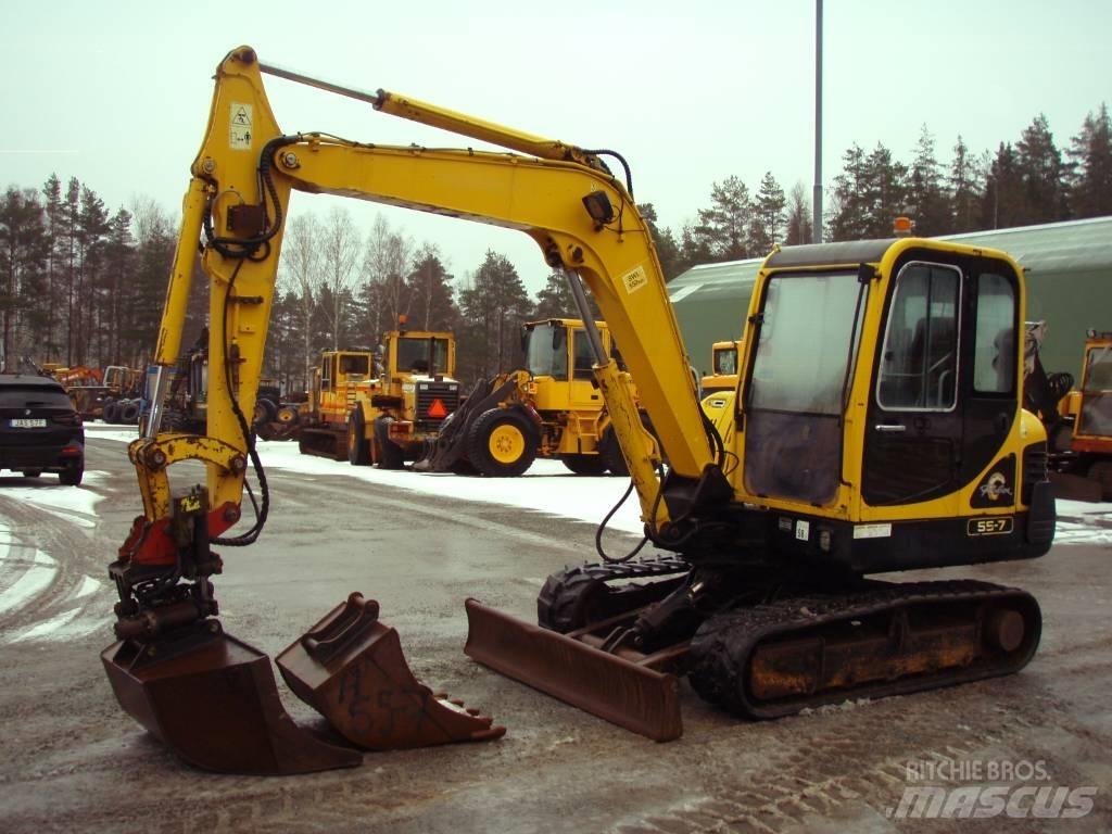 Hyundai Robex 55-7 小型挖掘机