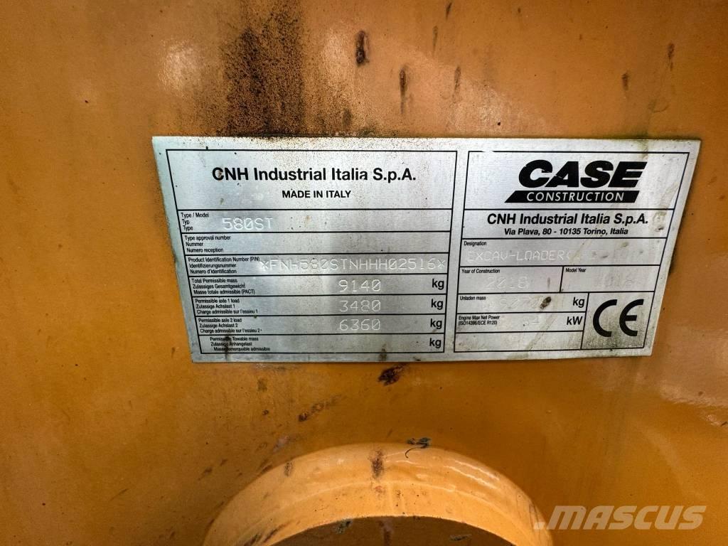 CASE 580 ST 反铲装载机