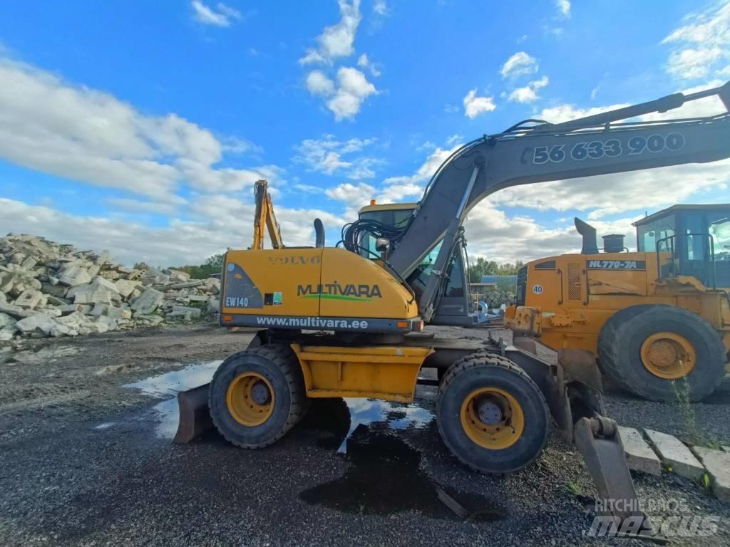 Volvo EW 140 轮式挖掘机