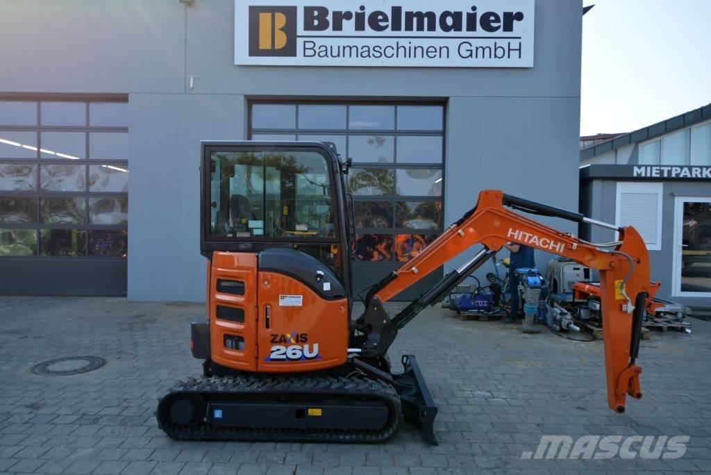 Hitachi ZX 26 U-6 小型挖掘机