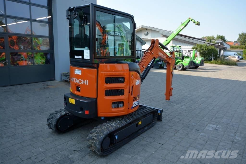 Hitachi ZX 26 U-6 小型挖掘机