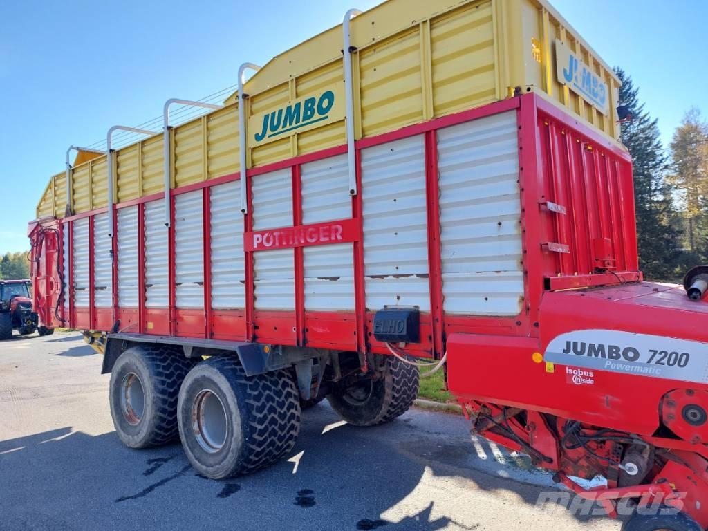 Pöttinger Jumbo 7200 自动装载拖车