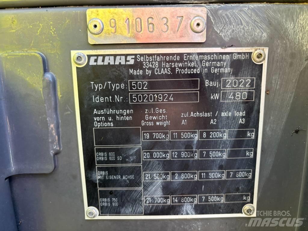 CLAAS Jaguar 960 4WD 自走式青贮饲料收割机