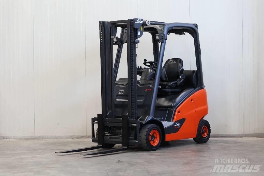 Linde H14T-01 天然气叉车