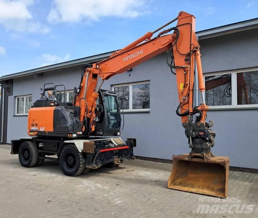 Hitachi ZX 145 W-6 轮式挖掘机