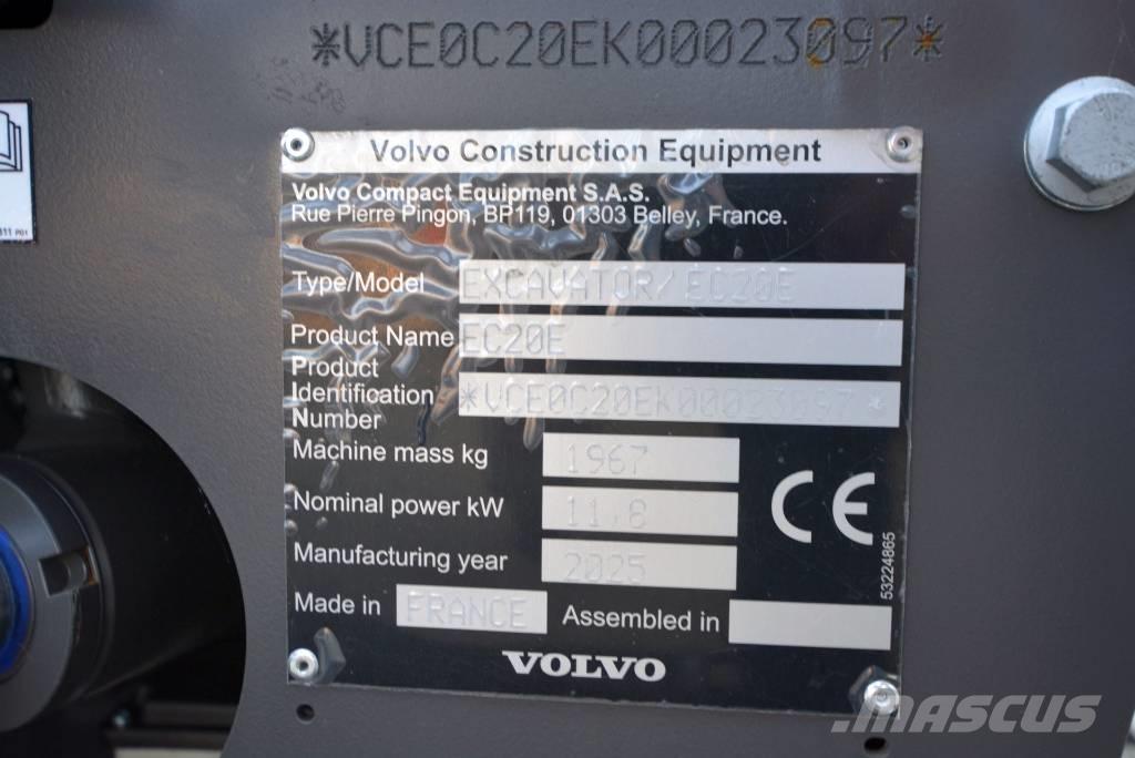 Volvo EC 20 E 小型挖掘机