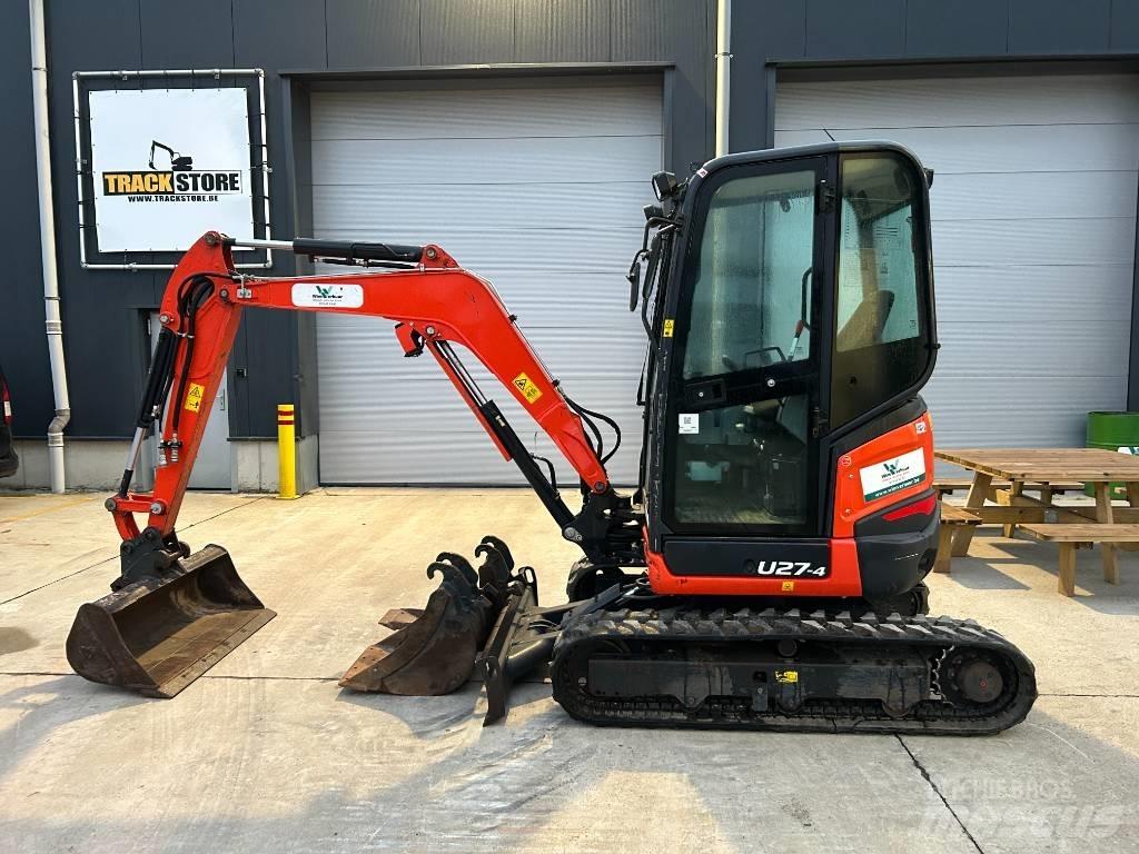 Kubota U 27-4 小型挖掘机