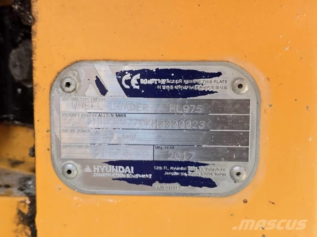 Hyundai HL 975 轮式装载机