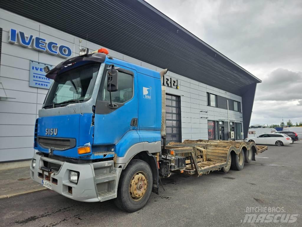 Sisu E12 8x2 林业运输车