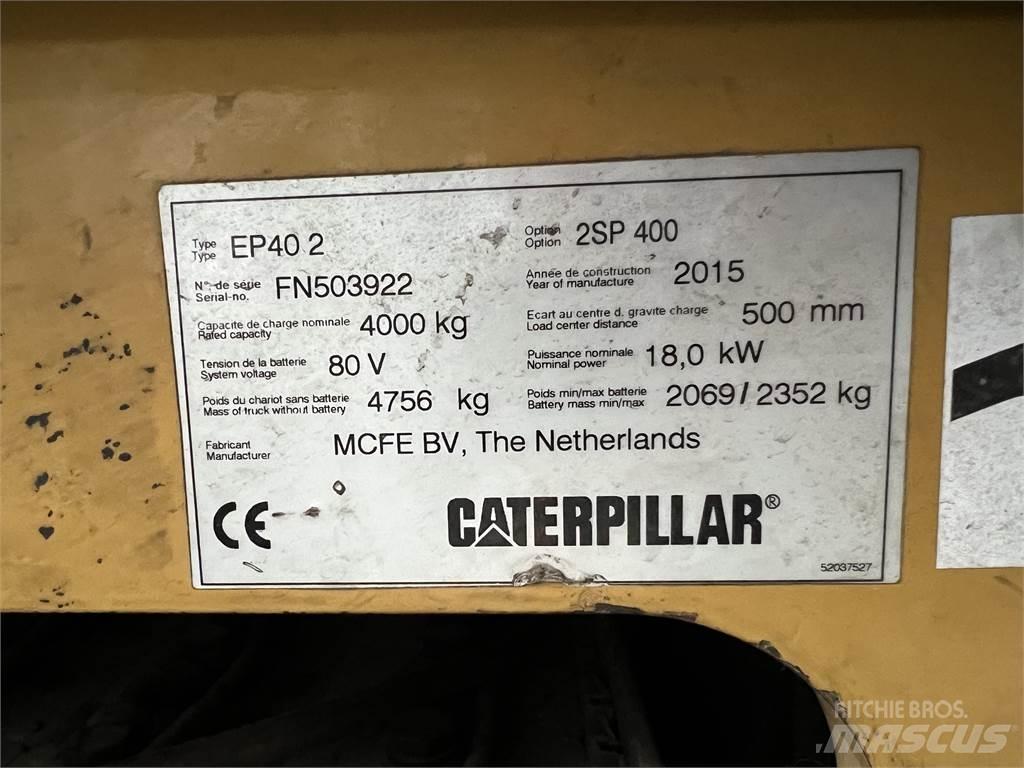 CAT erpillar EP40 电动叉车